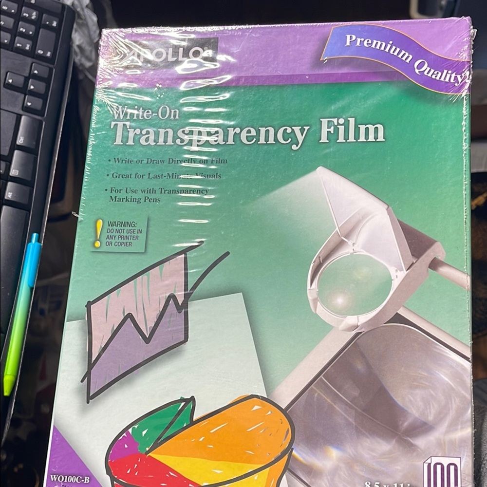 Apollo Write-On Transparency Film